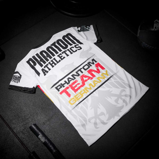 Koszulka treningowa Phantom Athletics EVO Germany – Biała