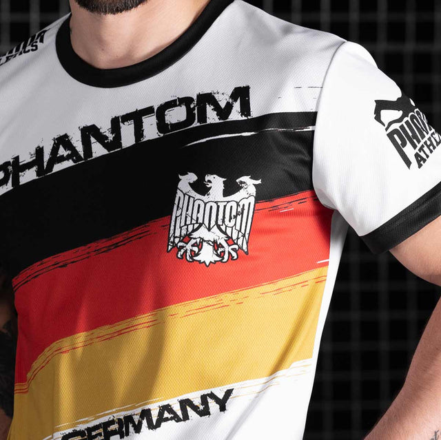 Koszulka treningowa Phantom Athletics EVO Germany – Biała