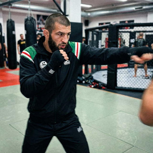 Chaqueta de entrenamiento Phantom Athletics DMC Team Chechnya – Negro/Verde