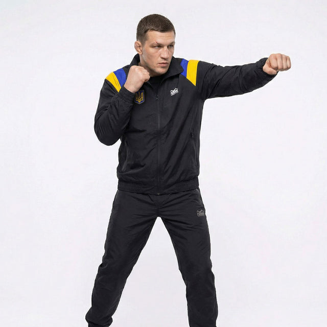 Veste d'entraînement Phantom Athletics DMC Team Ukraine – Noir
