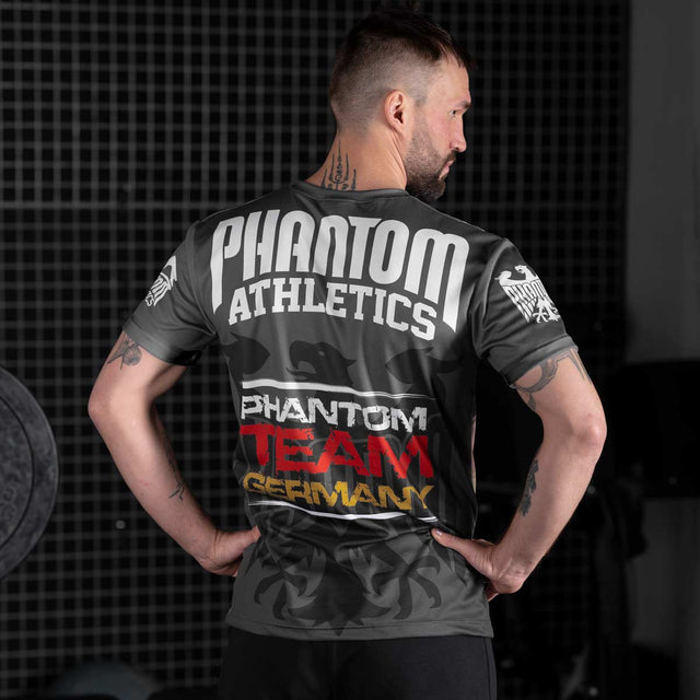 T-shirt da allenamento Phantom Athletics EVO Germany – Nero