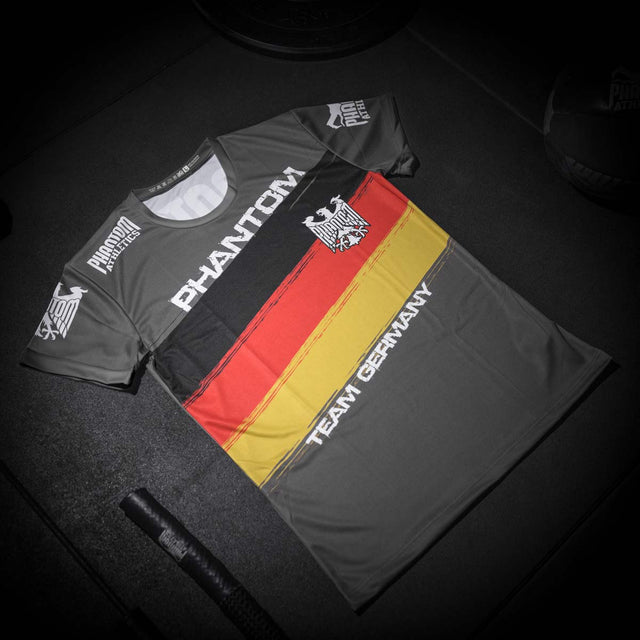 T-shirt da allenamento Phantom Athletics EVO Germany – Nero