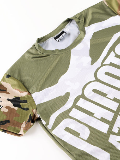 Tricou de antrenament Phantom Athletics EVO Warfare – Camuflaj Armatei