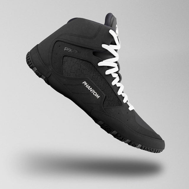 Buty zapaśnicze Phantom Athletics Tactic – Czarne/Białe
