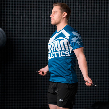 Phantom Athletics Trainingsshirt EVO Warfare – Námořnicky modrá kamuláž