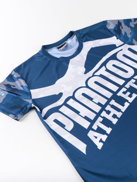 Phantom Athletics Trainingsshirt EVO Warfare – Námořnicky modrá kamuláž