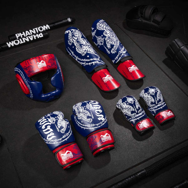 Casque de boxe Phantom Athletics Muay Thai – Bleu