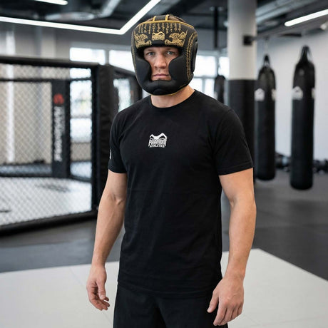 Căști de box Phantom Athletics Muay Thai – Negru/Aur