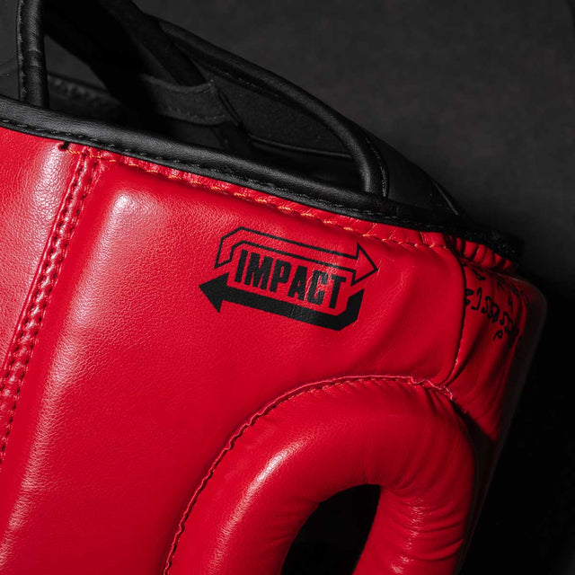 Capacete de boxe Phantom Athletics Muay Thai – Vermelho