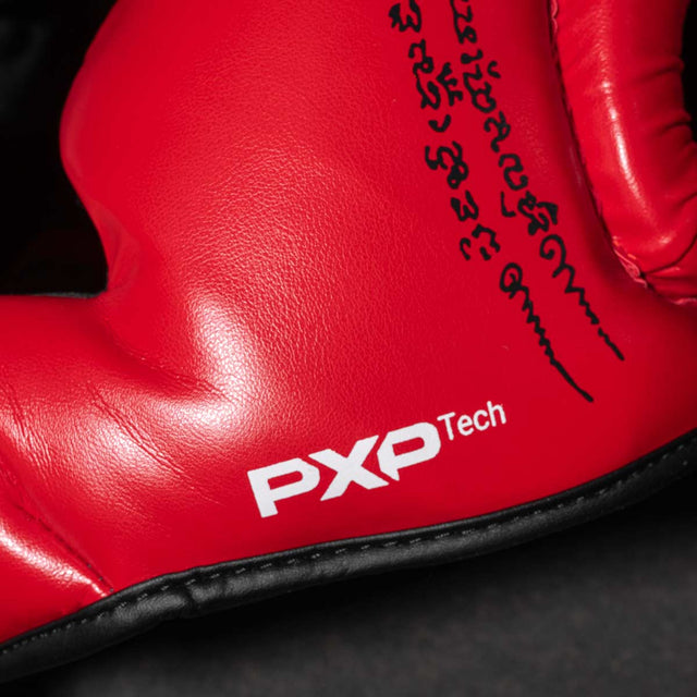Capacete de boxe Phantom Athletics Muay Thai – Vermelho
