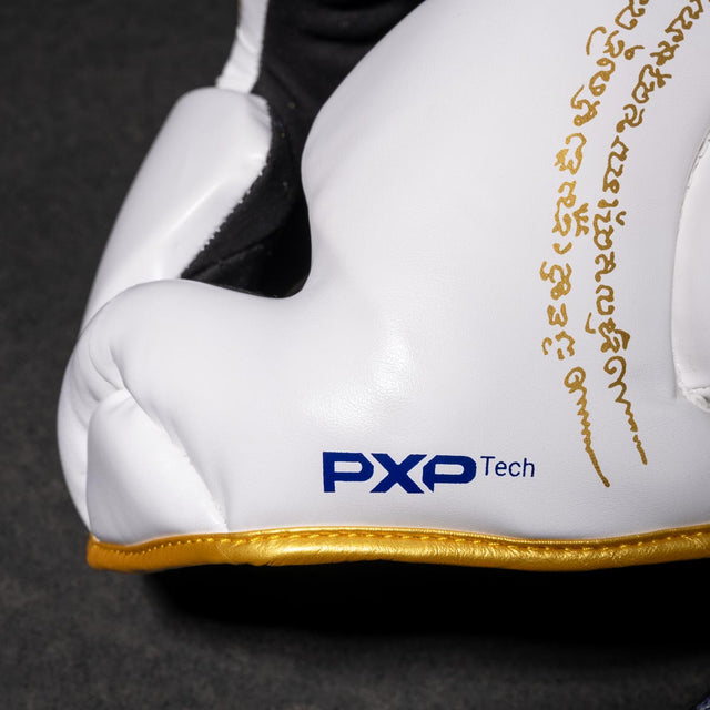 Căști de box Phantom Athletics Muay Thai – Alb/Aur