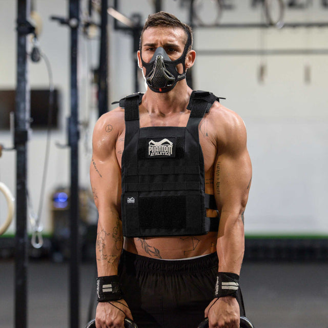 Chaleco con pesas Phantom Athletics – Negro