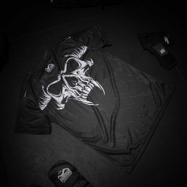 Tricou de antrenament Phantom Athletics EVO Diablo – Negru/Alb
