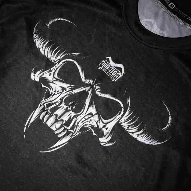 Tricou de antrenament Phantom Athletics EVO Diablo – Negru/Alb