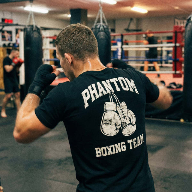T-Shirt Phantom Athletics Boxing Team – Noir