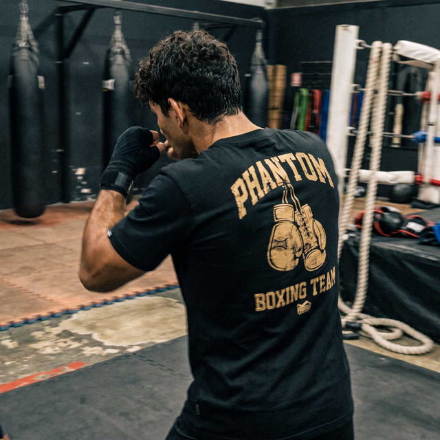 T-Shirt Phantom Athletics Boxing Team – Noir/Or