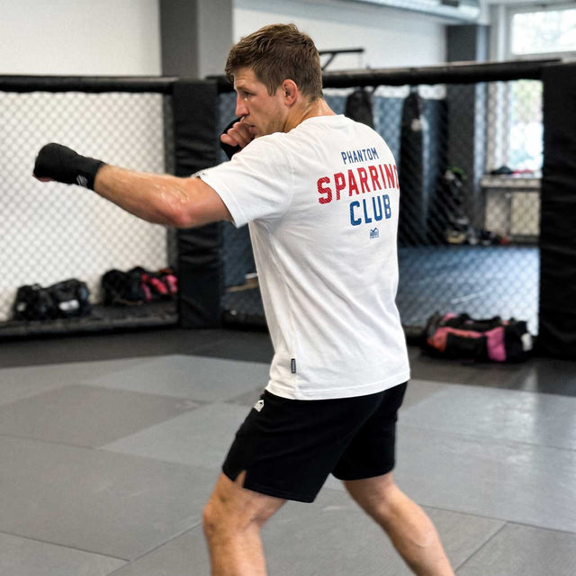 T-shirt Phantom Athletics Sparring Club Oversize Heavy – Branco