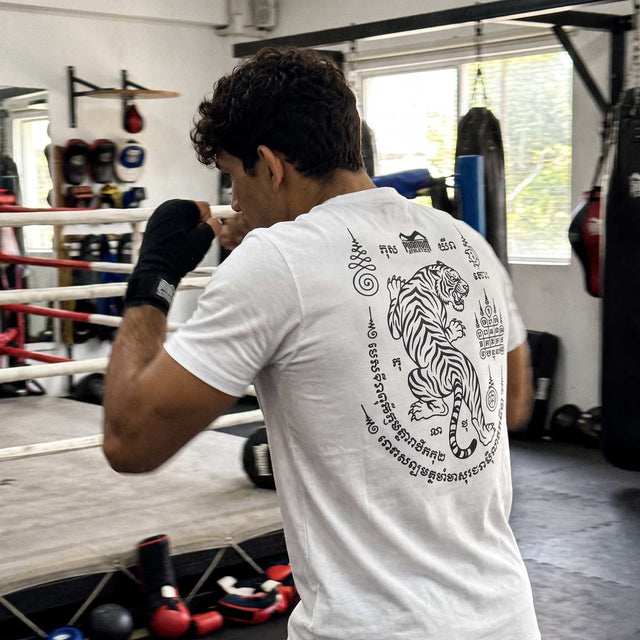 T-Shirt Phantom Athletics Tiger Yant – Blanc