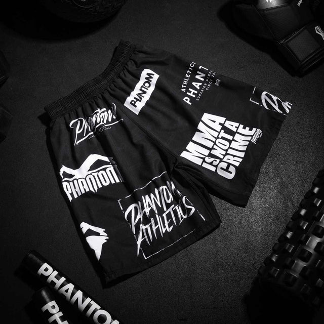 Pantaloncini MMA Phantom Athletics EVO Legend – Nero