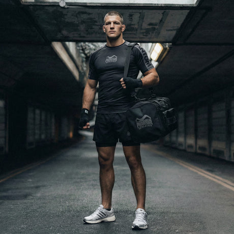 Phantom Athletics Compressie Shorts Fusion 2in1 Apex - Zwart/Grijs