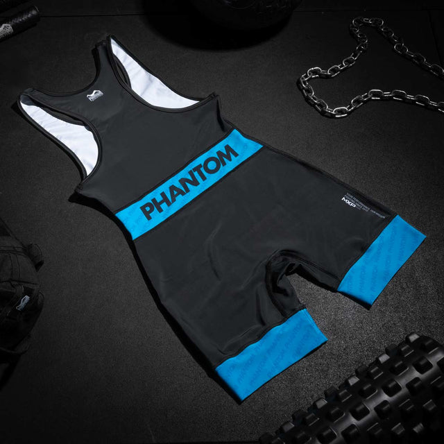 Singlet de luta Phantom Athletics Raptor – Vermelho/Azul