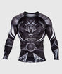 Venum Rashguard Gladiator 3.0 Lange Mouwen - Zwart/Grijs/Wit