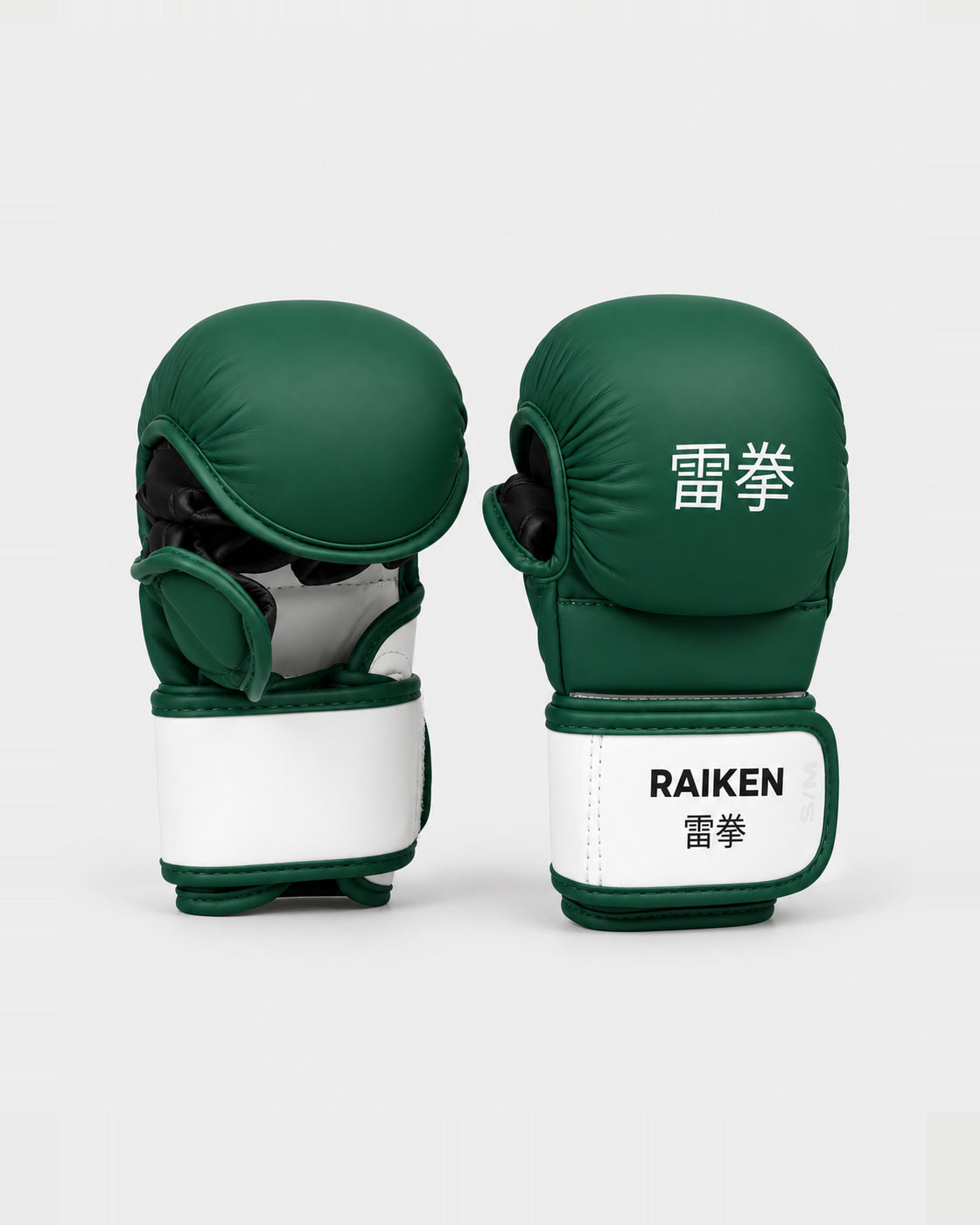 Guanti da sparring MMA Raiken KAZE – Verde/Bianco