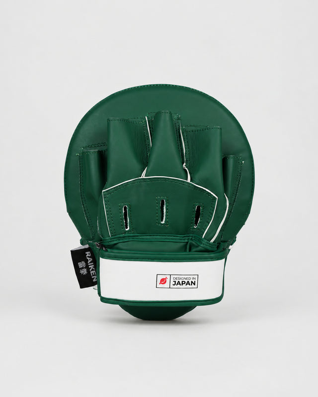 Raiken KAZE Boxing Mitts - Green/White