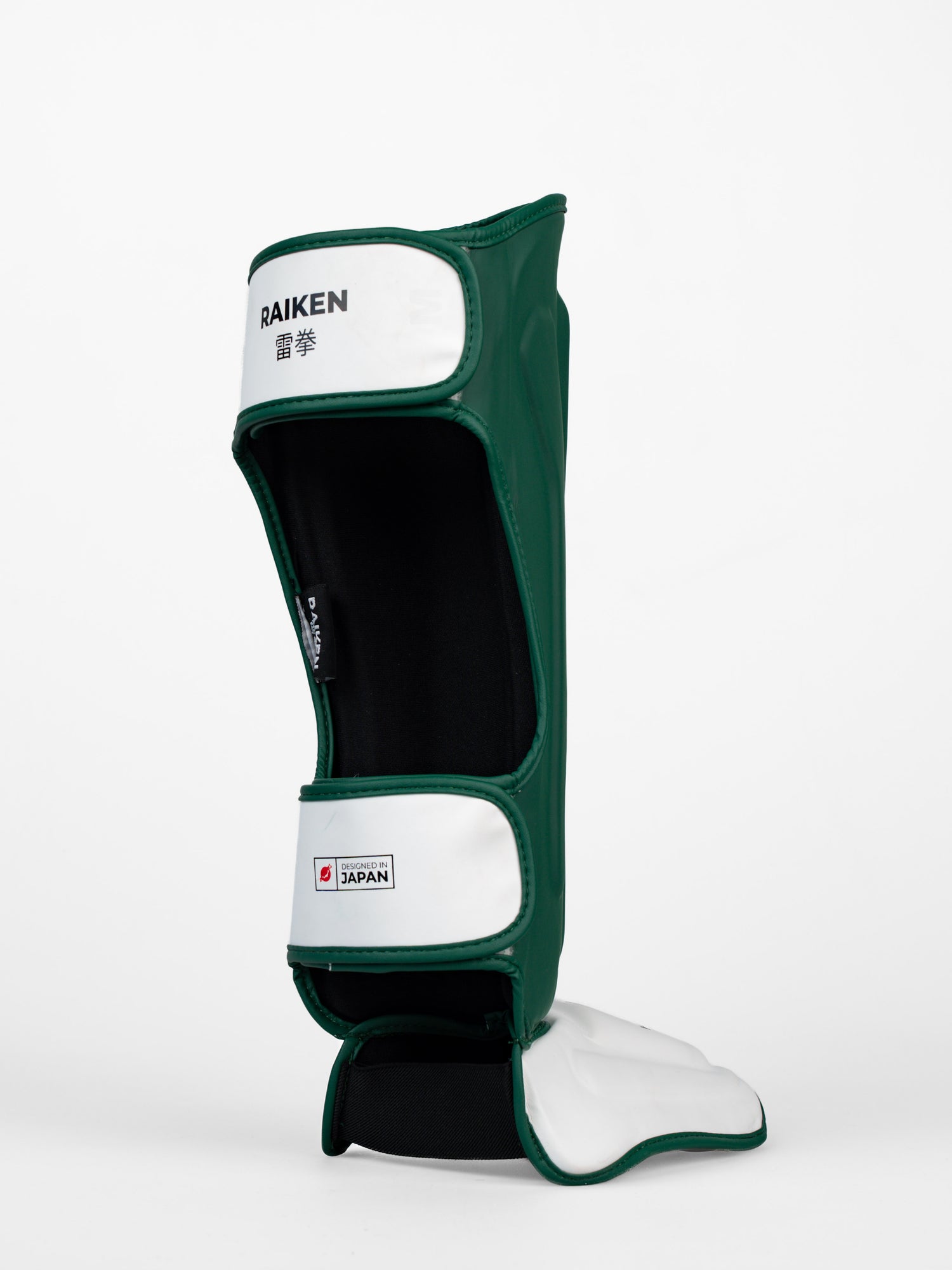 Caneleiras Raiken KAZE – Verde-escuro/Branco