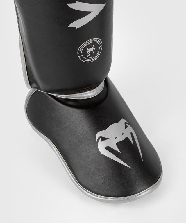 Venum Scheenbeschermers Kickboks Challenger - Zwart/Zilver
