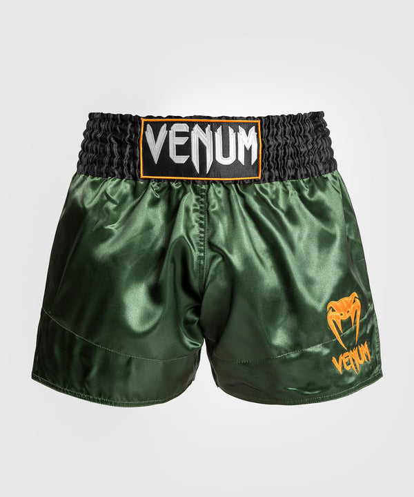 Pantaloncini Kickboxing Venum Classic 2.0 – Verde/Nero/Oro
