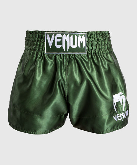 Shorts de kickboxing Venum Classic 2.0 – Vert/Blanc