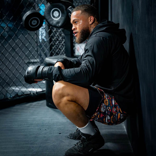 Shorts de MMA Phantom Athletics Fusion-R Desert Camo – Noir