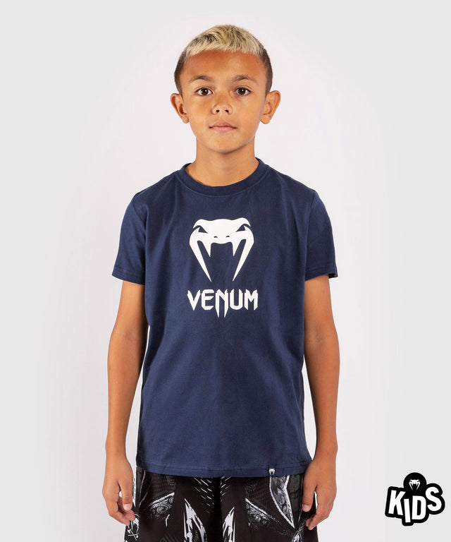 Tricou Venum Classic – Copii – Albastru Închis