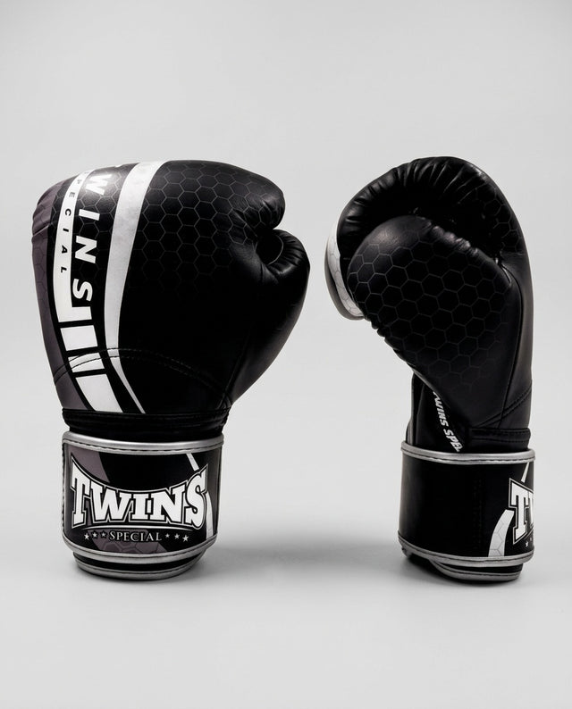 Guantoni da boxe Twins BGVL15 – Nero/Grigio/Bianco