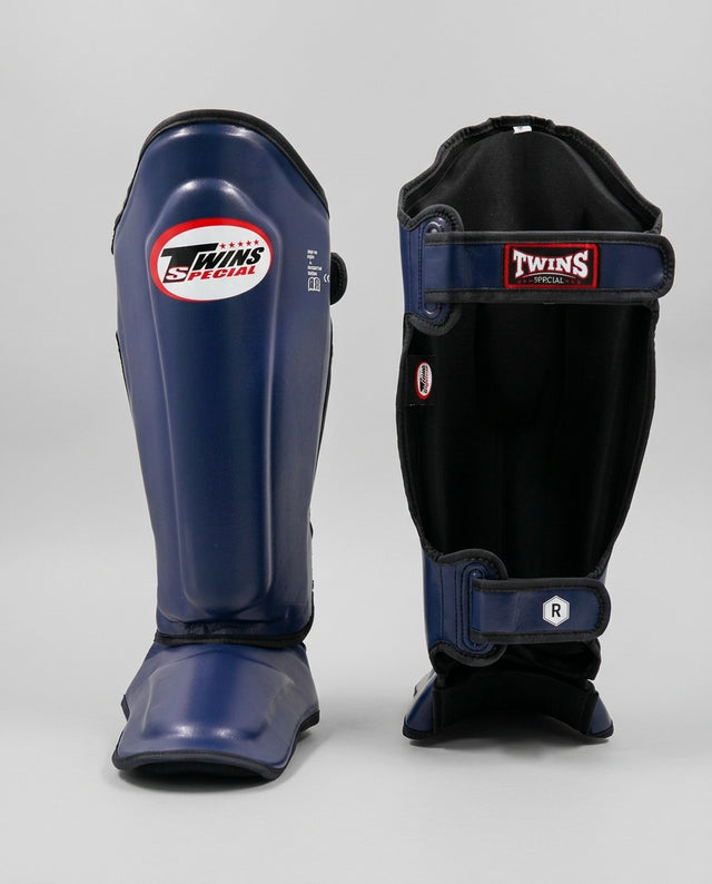 Twins Kickboks Scheenbeschermers SGS7 -  Navy Blauw
