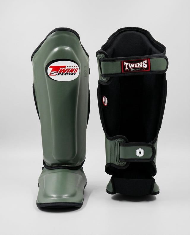 Espinilleras Twins SGS7 – Verde oliva