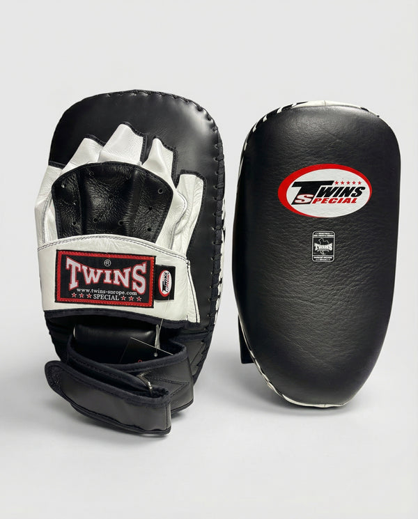 Twins Thai-Pads PML23 – Schwarz/Weiß