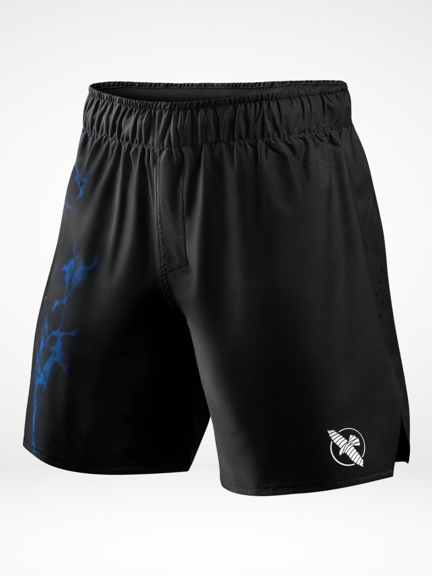 Pantalones de grappling BJJ Hayabusa x UFC – Negro/Azul