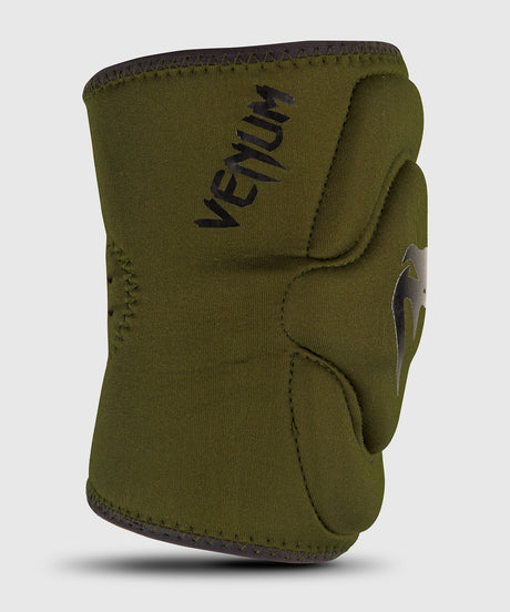 Venum Kontact Knieschoner – Khaki-Grün/Schwarz