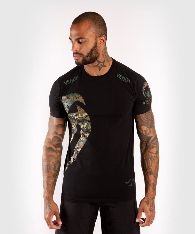 Venum T-Shirt Giant - Zwart/Camo