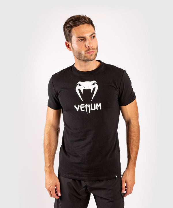 Camiseta Venum Classic – Negro/Blanco