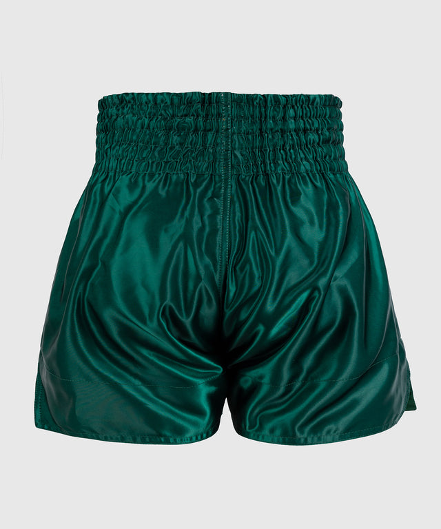 Calções de kickboxing Venum Classic – Verde floresta