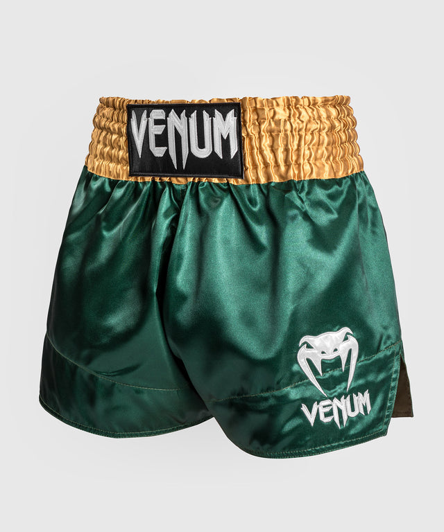 Venum Kickboks Broekje Classic 2.0 - Groen/Goud/Wit