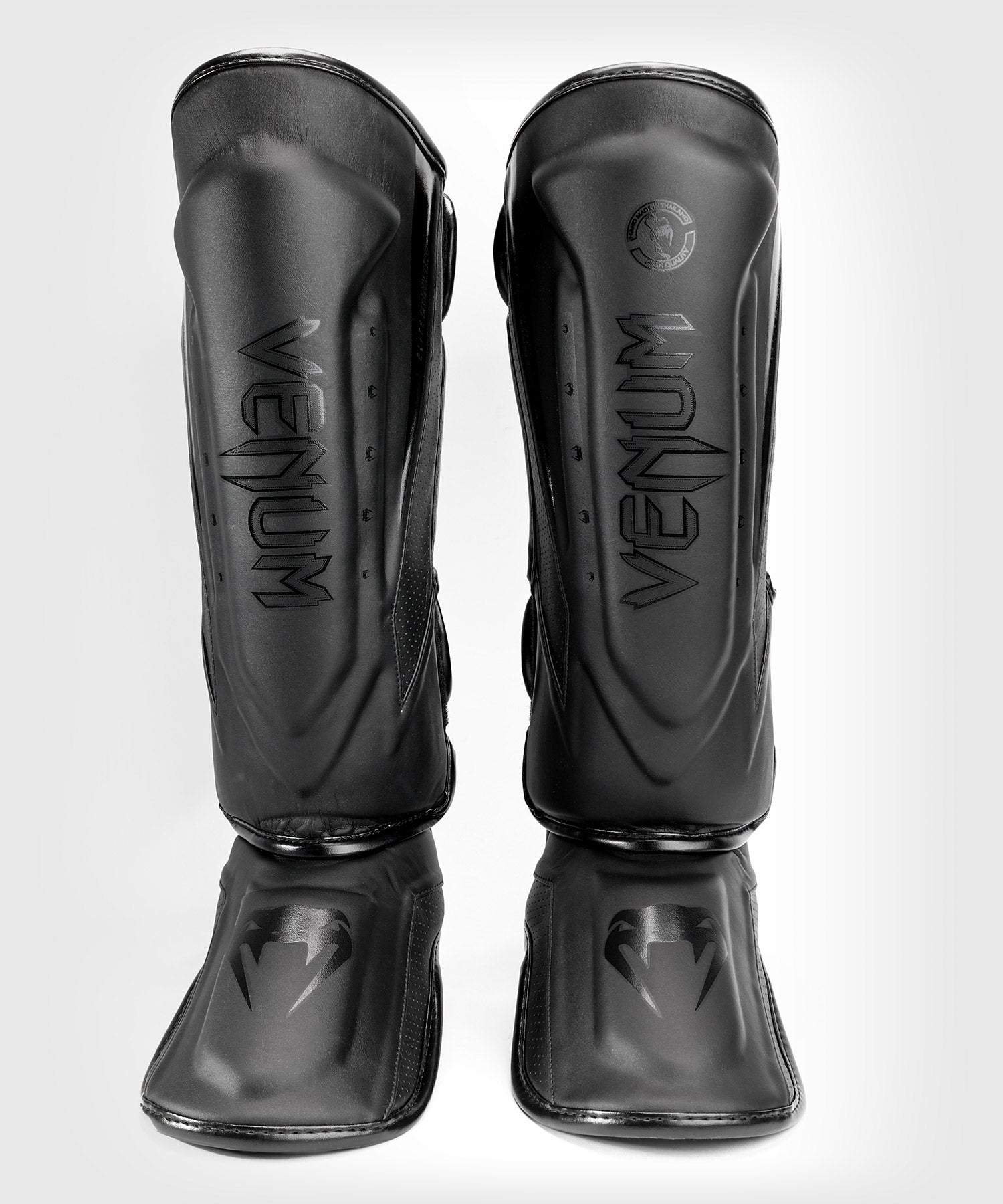 Venum Scheenbeschermers Kickboks Elite Evo - Zwart/Zwart
