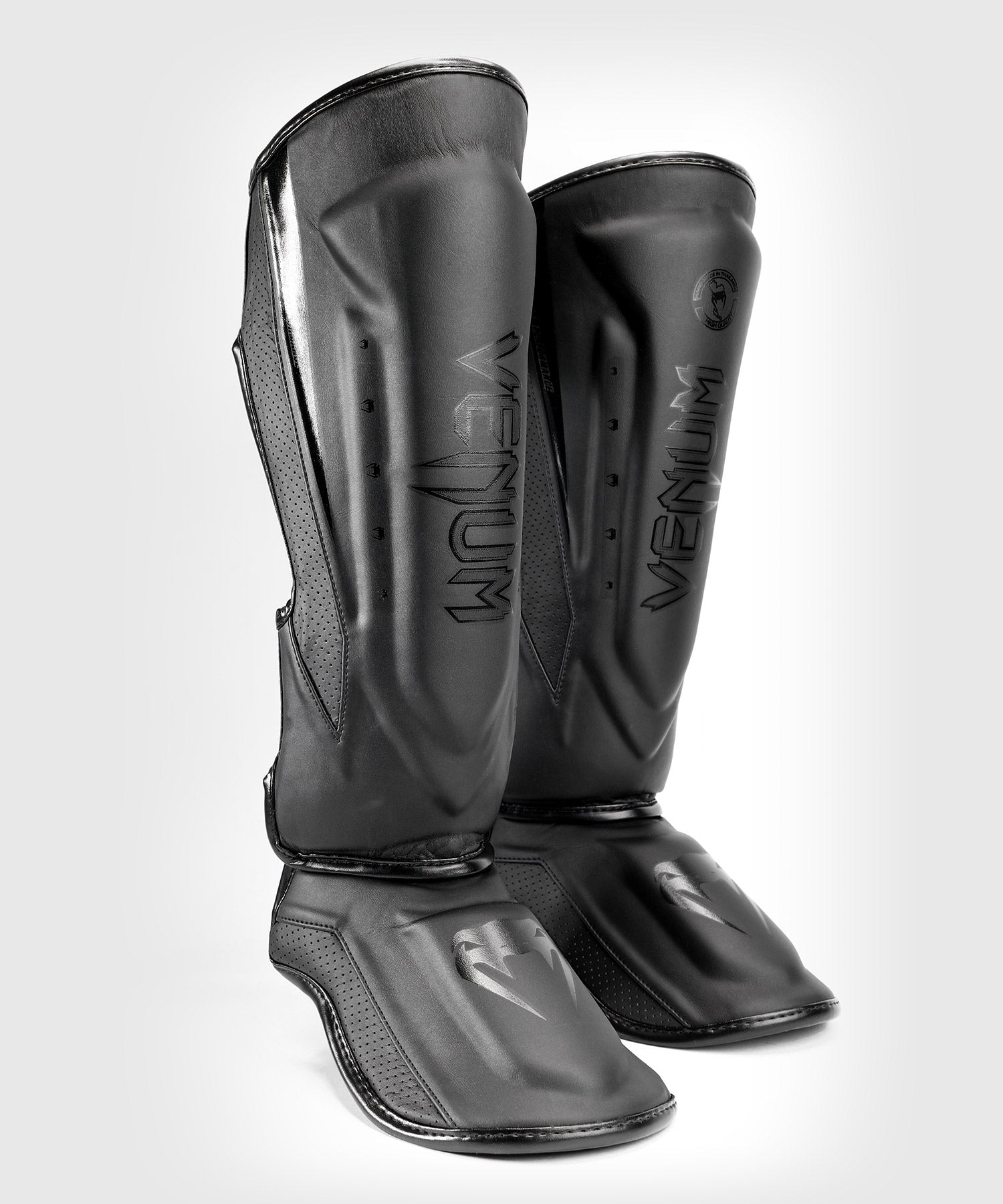 Venum Scheenbeschermers Kickboks Elite Evo - Zwart/Zwart
