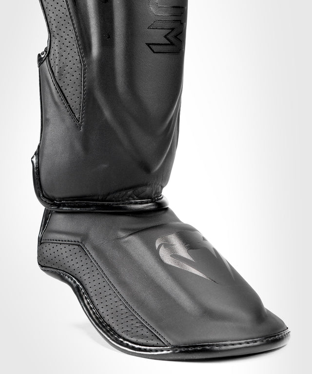 Venum Scheenbeschermers Kickboks Elite Evo - Zwart/Zwart