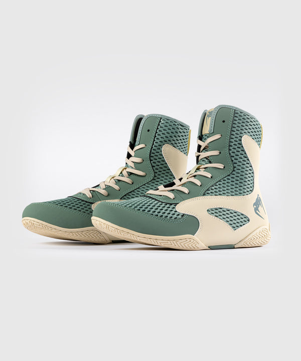 Botas de boxeo Venum Contender – Aqua Verde/Blanco Roto