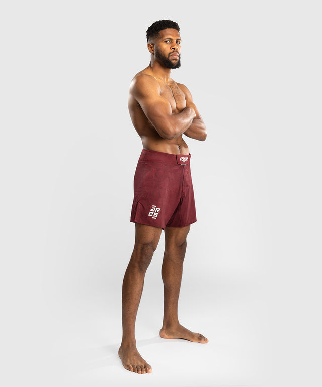Venum x Ares MMA-shorts – Bordeaux rød