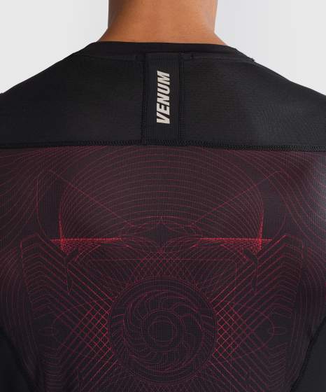 Rashguard Venum G-Fit Air Manga Larga – Negro/Rojo